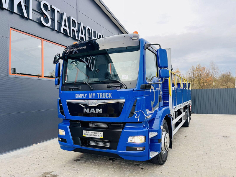 MAN TGM 18.250 - Lastbil med lad, Lastbil med kran: billede 5 MAN TGM 18.250 - Lastbil med lad, Lastbil med kran: billede 5