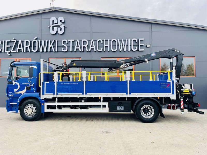 MAN TGM 18.250 - Lastbil med lad, Lastbil med kran: billede 3 MAN TGM 18.250 - Lastbil med lad, Lastbil med kran: billede 3