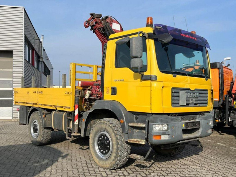 MAN TGM 18.280 4x4 Crane Tirre Euro 131 - Lastbil med lad, Lastbil med kran: billede 2 MAN TGM 18.280 4x4 Crane Tirre Euro 131 - Lastbil med lad, Lastbil med kran: billede 2
