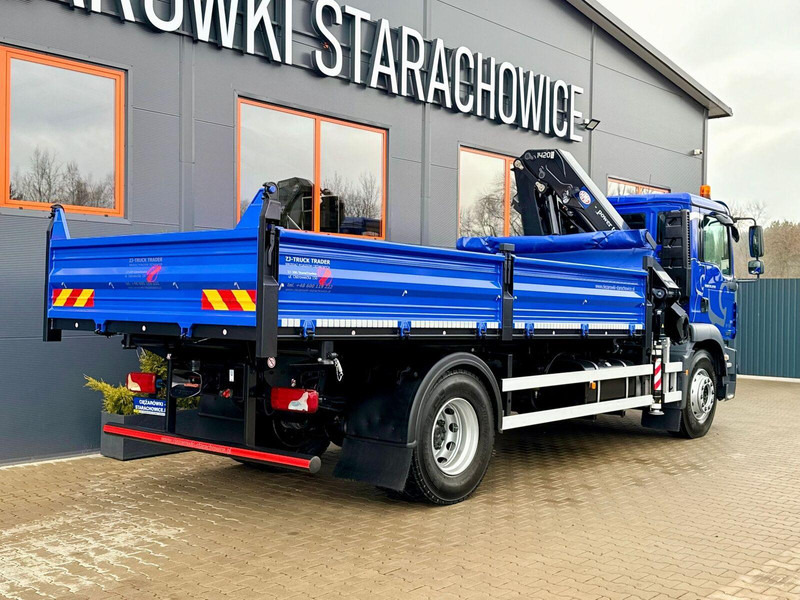 MAN TGM TGL TGS 18.250 // wywrotka 3-S + HDS HMF 1420 - K2 // bu - Tipvogn lastbil, Lastbil med kran: billede 5 MAN TGM TGL TGS 18.250 // wywrotka 3-S + HDS HMF 1420 - K2 // bu - Tipvogn lastbil, Lastbil med kran: billede 5