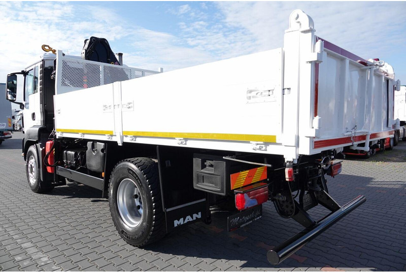 Tipvogn lastbil, Lastbil med kran MAN TGS 18.400 + HDS: billede 19