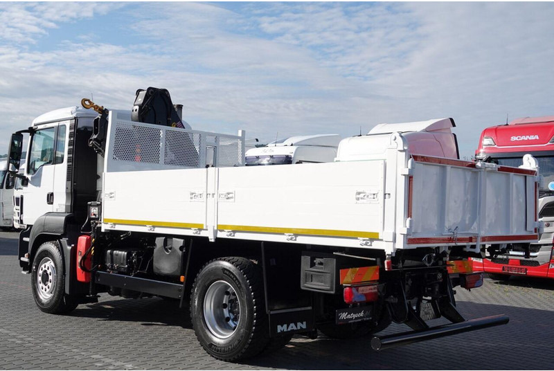 Tipvogn lastbil, Lastbil med kran MAN TGS 18.400 + HDS: billede 18