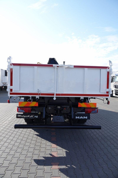 Tipvogn lastbil, Lastbil med kran MAN TGS 18.400 + HDS: billede 20