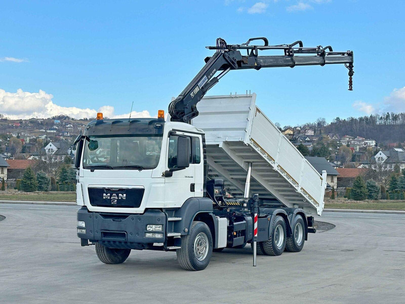 MAN TGS 26.400 * HIAB 166 ES - 3 HIPRO + FUNK * 6x4 - Tipvogn lastbil, Lastbil med kran: billede 2 MAN TGS 26.400 * HIAB 166 ES - 3 HIPRO + FUNK * 6x4 - Tipvogn lastbil, Lastbil med kran: billede 2