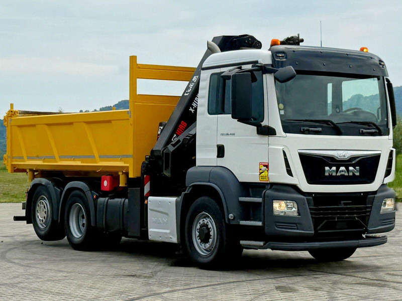 MAN TGS 26.400 * HIAB X-HIDUO 188 E-3 + FUNK * 6x4 - Tipvogn lastbil, Lastbil med kran: billede 4 MAN TGS 26.400 * HIAB X-HIDUO 188 E-3 + FUNK * 6x4 - Tipvogn lastbil, Lastbil med kran: billede 4