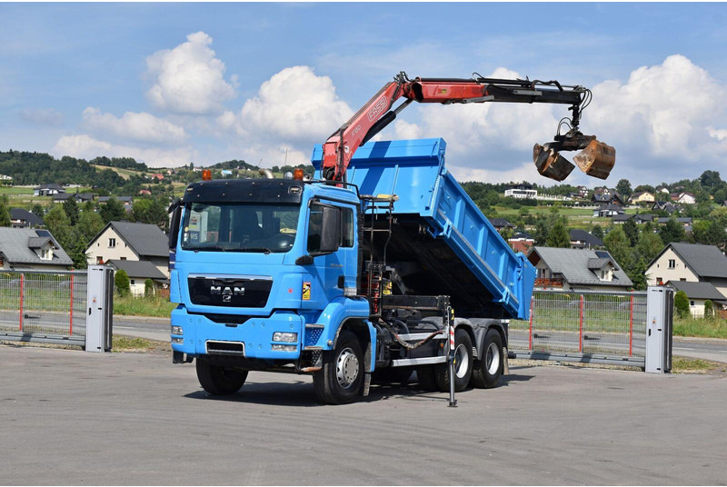 MAN TGS 26 400 - Tipvogn lastbil, Lastbil med kran: billede 2 MAN TGS 26 400 - Tipvogn lastbil, Lastbil med kran: billede 2