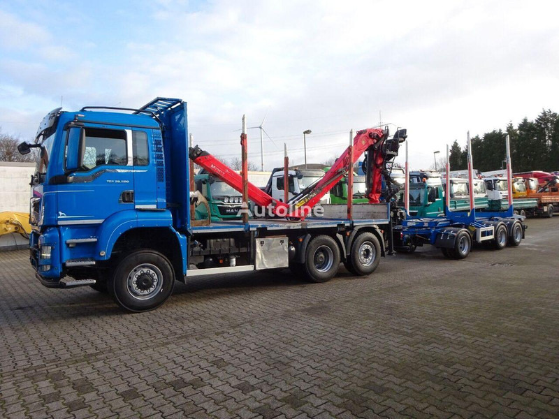 MAN TGS 28.500 6x4 Log truck + Crane Epsilon + Trailer - Tømmerbil, Lastbil med kran: billede 3 MAN TGS 28.500 6x4 Log truck + Crane Epsilon + Trailer - Tømmerbil, Lastbil med kran: billede 3
