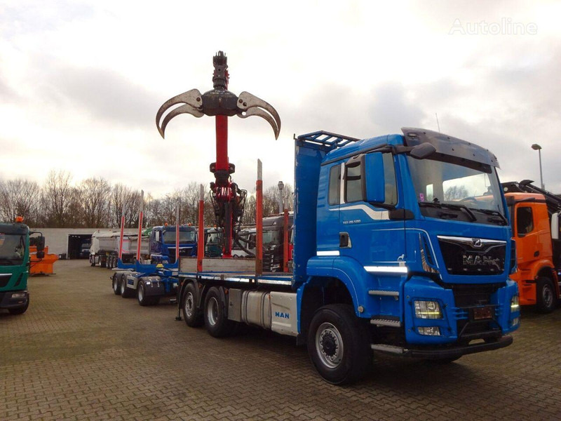 MAN TGS 28.500 6x4 Log truck + Crane Epsilon + Trailer - Tømmerbil, Lastbil med kran: billede 5 MAN TGS 28.500 6x4 Log truck + Crane Epsilon + Trailer - Tømmerbil, Lastbil med kran: billede 5