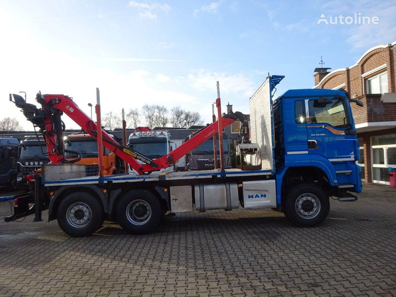 MAN TGS 28.500 6x4 Log truck + Crane Epsilon + Trailer - Tømmerbil, Lastbil med kran: billede 4 MAN TGS 28.500 6x4 Log truck + Crane Epsilon + Trailer - Tømmerbil, Lastbil med kran: billede 4