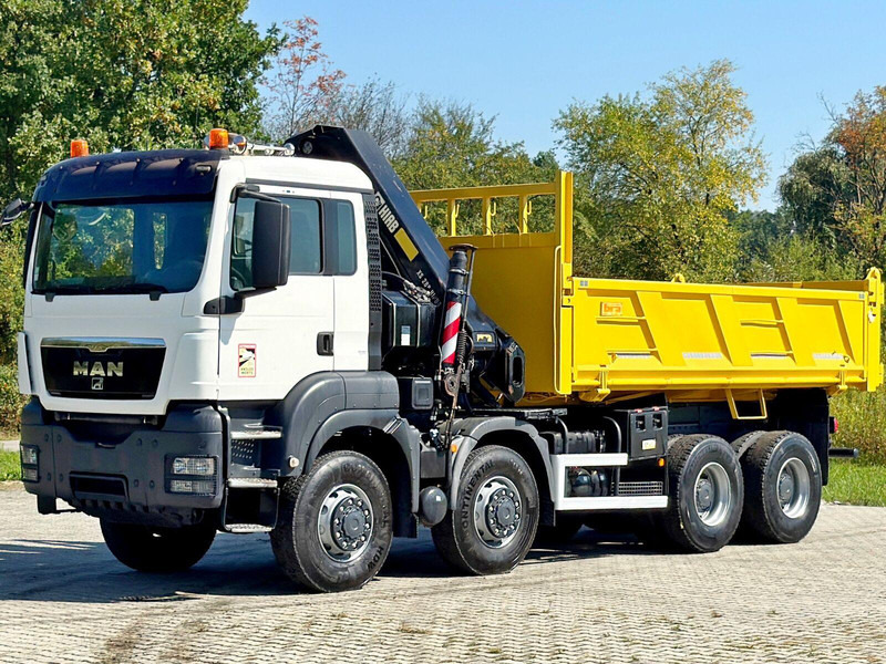 MAN TGS 32.510 * HIAB 288 EP - 5HIDUO/ FUNK * 8x8 - Tipvogn lastbil, Lastbil med kran: billede 5 MAN TGS 32.510 * HIAB 288 EP - 5HIDUO/ FUNK * 8x8 - Tipvogn lastbil, Lastbil med kran: billede 5