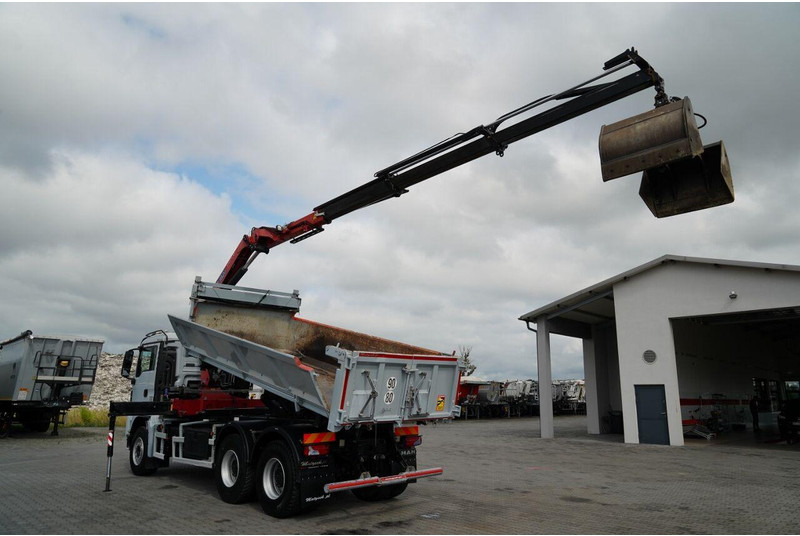 MAN TGS 33.360 / WYWROTKA + HDS - Tipvogn lastbil, Lastbil med kran: billede 4 MAN TGS 33.360 / WYWROTKA + HDS - Tipvogn lastbil, Lastbil med kran: billede 4