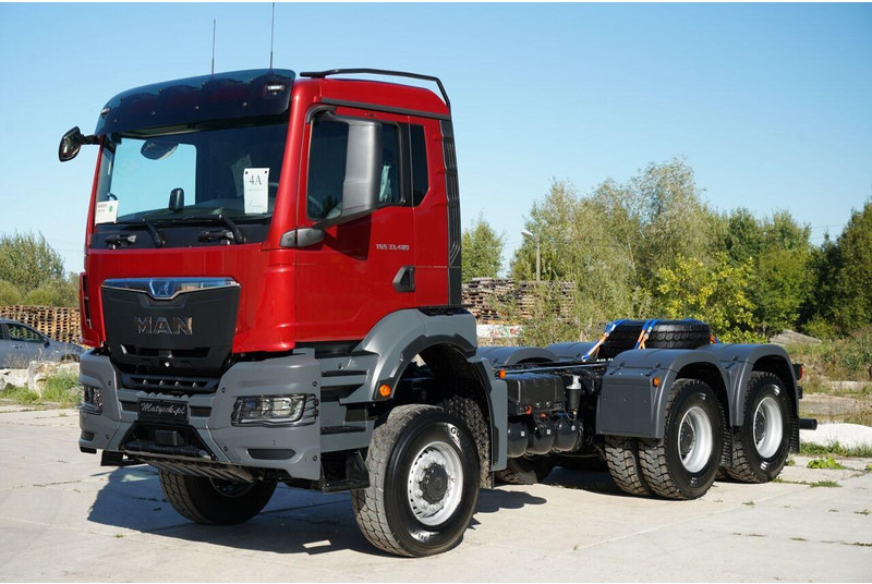 MAN TGS 33.480 / 6x6 / DO ZABUDOWY / FABRYCZNIE NOWY 2025 - Lastbil chassis: billede 2 MAN TGS 33.480 / 6x6 / DO ZABUDOWY / FABRYCZNIE NOWY 2025 - Lastbil chassis: billede 2