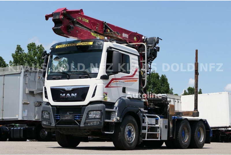 MAN TGS 33.500 - Timper truck+crane - Tømmerbil, Lastbil med kran: billede 1 MAN TGS 33.500 - Timper truck+crane - Tømmerbil, Lastbil med kran: billede 1