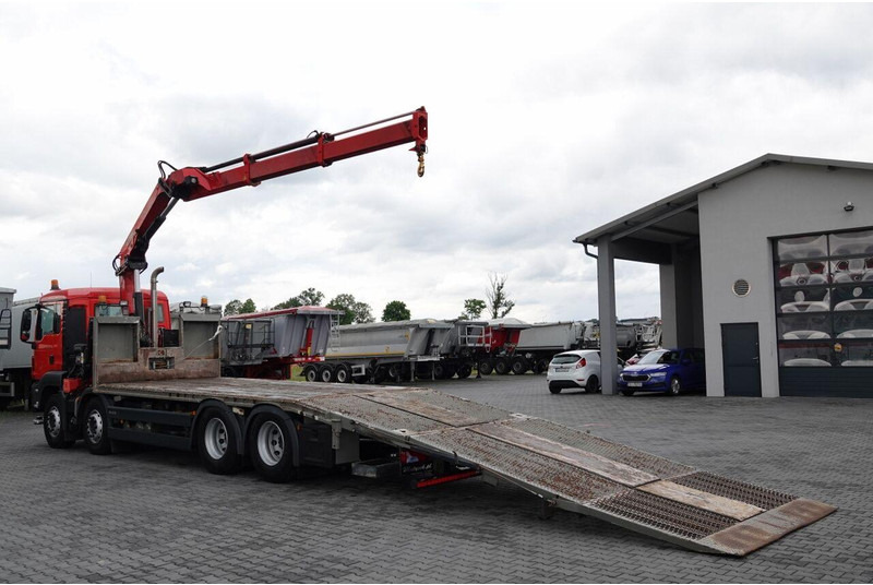 MAN TGS 35.360 / 8x2-4 / LAWETA + HDS HIAB 166 E-2 / OŚ PODNOSZONA / - Bjærgningskøretøj: billede 5 MAN TGS 35.360 / 8x2-4 / LAWETA + HDS HIAB 166 E-2 / OŚ PODNOSZONA / - Bjærgningskøretøj: billede 5