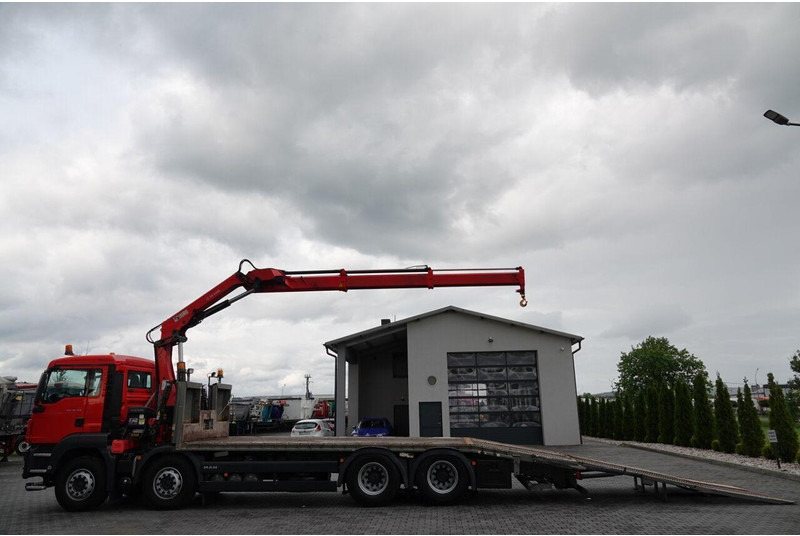 MAN TGS 35.360 / 8x2-4 / LAWETA + HDS HIAB 166 E-2 / OŚ PODNOSZONA / - Bjærgningskøretøj: billede 3 MAN TGS 35.360 / 8x2-4 / LAWETA + HDS HIAB 166 E-2 / OŚ PODNOSZONA / - Bjærgningskøretøj: billede 3