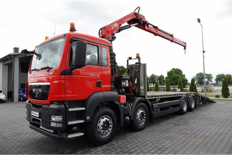 MAN TGS 35.360 / 8x2-4 / LAWETA + HDS HIAB 166 E-2 / OŚ PODNOSZONA / - Bjærgningskøretøj: billede 2 MAN TGS 35.360 / 8x2-4 / LAWETA + HDS HIAB 166 E-2 / OŚ PODNOSZONA / - Bjærgningskøretøj: billede 2