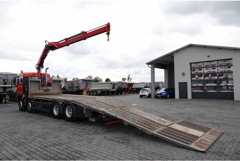 MAN TGS 35.360 / 8x2-4 / LAWETA + HDS HIAB 166 E-2 / OŚ PODNOSZONA / - Bjærgningskøretøj: billede 4 MAN TGS 35.360 / 8x2-4 / LAWETA + HDS HIAB 166 E-2 / OŚ PODNOSZONA / - Bjærgningskøretøj: billede 4