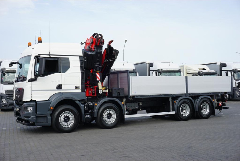 MAN TGS / 35.470 / E 6 / SKRZYNIOWY + HDS / FASSI F 545 / ŁAD. 13 10 - Lastbil med lad, Lastbil med kran: billede 5 MAN TGS / 35.470 / E 6 / SKRZYNIOWY + HDS / FASSI F 545 / ŁAD. 13 10 - Lastbil med lad, Lastbil med kran: billede 5