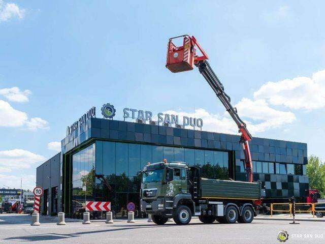 MAN TGS 35.480 PALFINGER PK 20002 HDS Grapple Tippe - Tipvogn lastbil, Lastbil med kran: billede 5 MAN TGS 35.480 PALFINGER PK 20002 HDS Grapple Tippe - Tipvogn lastbil, Lastbil med kran: billede 5