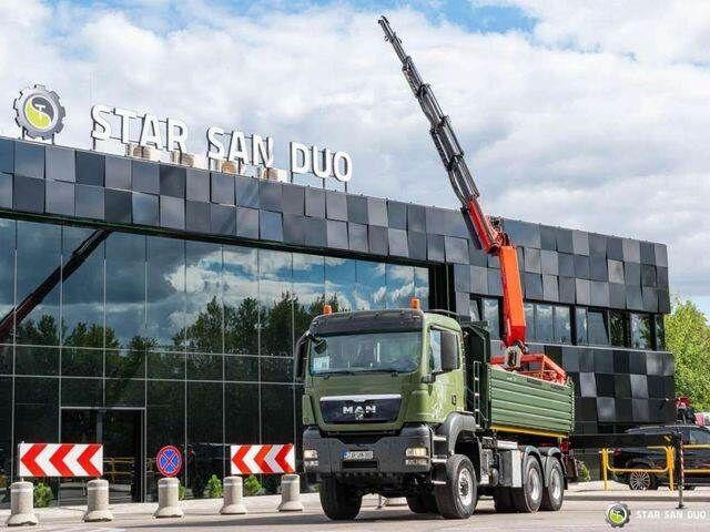 MAN TGS 35.480 PALFINGER PK 20002 HDS Grapple Tippe - Tipvogn lastbil, Lastbil med kran: billede 2 MAN TGS 35.480 PALFINGER PK 20002 HDS Grapple Tippe - Tipvogn lastbil, Lastbil med kran: billede 2