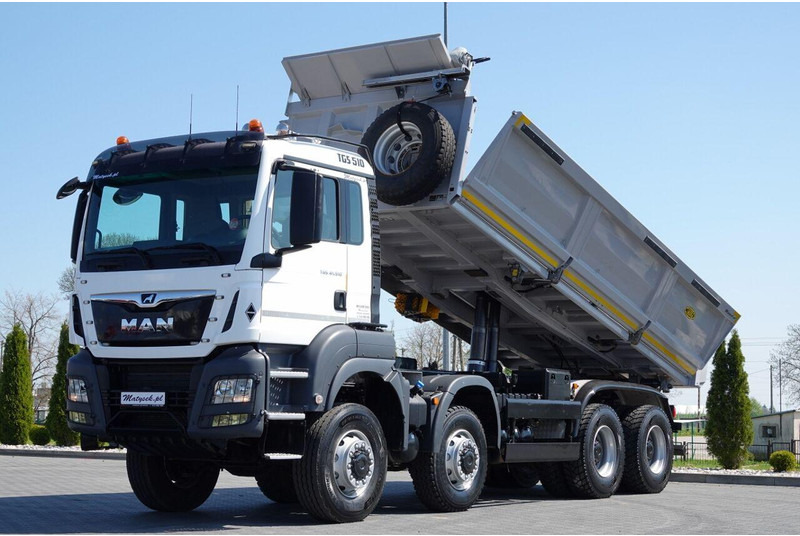 MAN TGS 41.510 / 8x6 / WYWROTKA / 3 STRONNA / BORDMATIC / HYDROBURTA - Tipvogn lastbil: billede 1 MAN TGS 41.510 / 8x6 / WYWROTKA / 3 STRONNA / BORDMATIC / HYDROBURTA - Tipvogn lastbil: billede 1