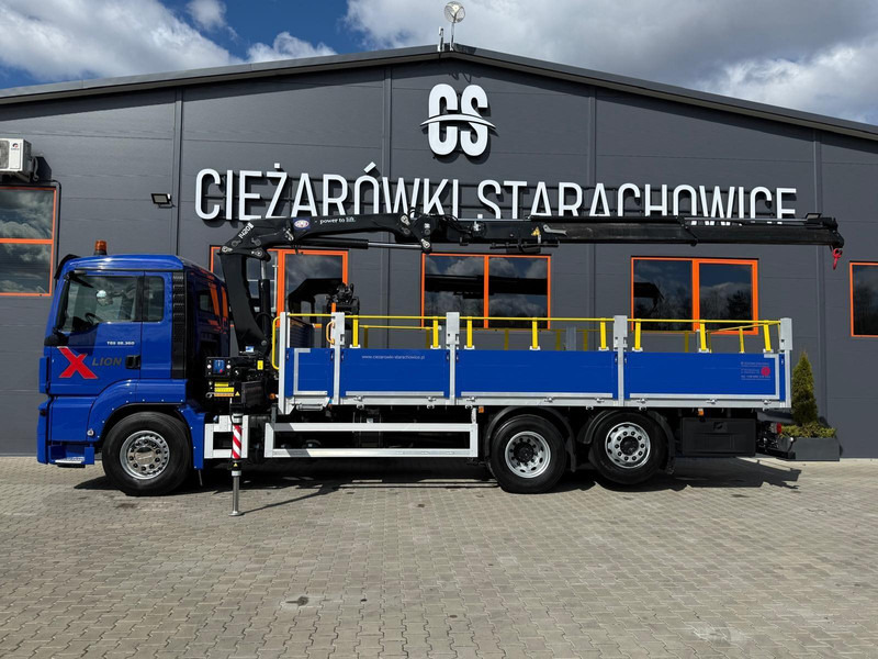 MAN TGS TGX 26.360 / E6 / 143tys km !!! skrzynia + żuraw HMF / manua - Lastbil med lad, Lastbil med kran: billede 2 MAN TGS TGX 26.360 / E6 / 143tys km !!! skrzynia + żuraw HMF / manua - Lastbil med lad, Lastbil med kran: billede 2