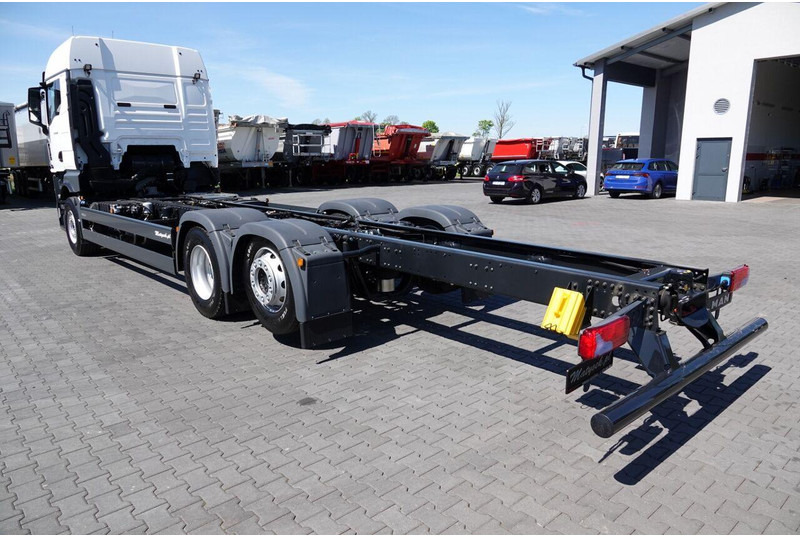 MAN TGX 26.520 / 6x2 / RAMA DŁ. 9,1M / OŚ PODNOSZONA / SKRĘTNA / DO - Lastbil chassis: billede 3 MAN TGX 26.520 / 6x2 / RAMA DŁ. 9,1M / OŚ PODNOSZONA / SKRĘTNA / DO - Lastbil chassis: billede 3