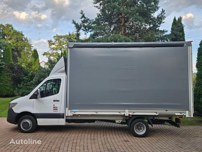 Mercedes-Benz 514/414 CDI Curtain side - Varebil med presenning: billede 2 Mercedes-Benz 514/414 CDI Curtain side - Varebil med presenning: billede 2