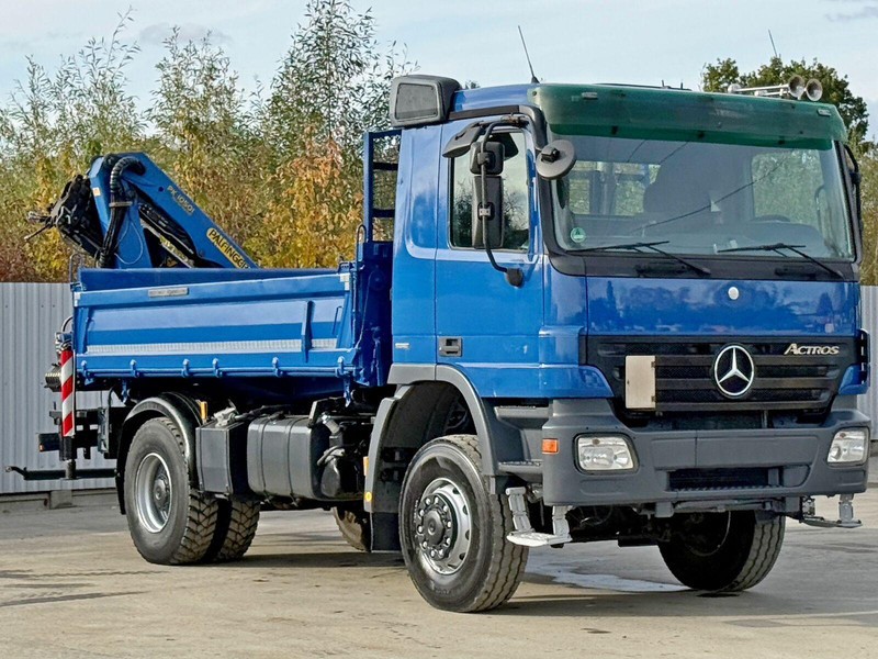 Mercedes-Benz ACTROS 1841 * PK 10501 + FUNK * TOP * 4x4 - Tipvogn lastbil, Lastbil med kran: billede 3 Mercedes-Benz ACTROS 1841 * PK 10501 + FUNK * TOP * 4x4 - Tipvogn lastbil, Lastbil med kran: billede 3