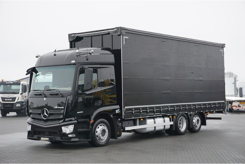 Mercedes-Benz ACTROS / 2533 / ACC / E 6 / FIRANKA / ŁAD. 15 450 KG / 19 PALET - Lastbil med presenning: billede 2 Mercedes-Benz ACTROS / 2533 / ACC / E 6 / FIRANKA / ŁAD. 15 450 KG / 19 PALET - Lastbil med presenning: billede 2
