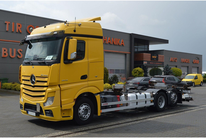 Mercedes-Benz ACTROS 2542 EURO 6 BDF SWAP CHASSIS - Lastbil chassis: billede 1 Mercedes-Benz ACTROS 2542 EURO 6 BDF SWAP CHASSIS - Lastbil chassis: billede 1