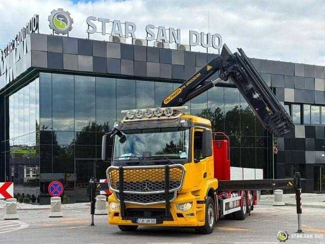 Mercedes-Benz ACTROS 2543 6x2 PalfingerPK 26002 EH Crane - Lastbil med lad, Lastbil med kran: billede 1 Mercedes-Benz ACTROS 2543 6x2 PalfingerPK 26002 EH Crane - Lastbil med lad, Lastbil med kran: billede 1