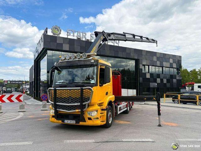 Lastbil med lad, Lastbil med kran Mercedes-Benz ACTROS 2543 6x2 PalfingerPK 26002 EH Crane: billede 5