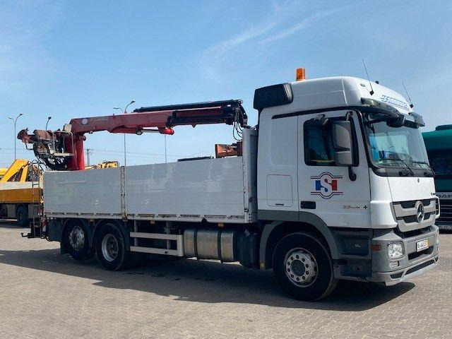Mercedes-Benz ACTROS 2544 - Lastbil med lad, Lastbil med kran: billede 3 Mercedes-Benz ACTROS 2544 - Lastbil med lad, Lastbil med kran: billede 3