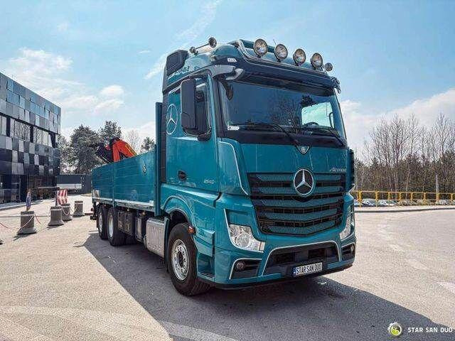 Mercedes-Benz ACTROS 2545 6x2 Palfinger PK 16001 HDS Crane - Lastbil med lad, Lastbil med kran: billede 5 Mercedes-Benz ACTROS 2545 6x2 Palfinger PK 16001 HDS Crane - Lastbil med lad, Lastbil med kran: billede 5