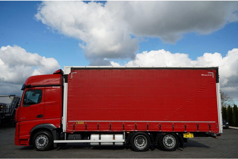 Mercedes-Benz ACTROS 2545 / SOLÓWKA / 6x2 / OŚ PODNOSZONA / BIG SPACE / WIELT - Lastbil med presenning: billede 2 Mercedes-Benz ACTROS 2545 / SOLÓWKA / 6x2 / OŚ PODNOSZONA / BIG SPACE / WIELT - Lastbil med presenning: billede 2