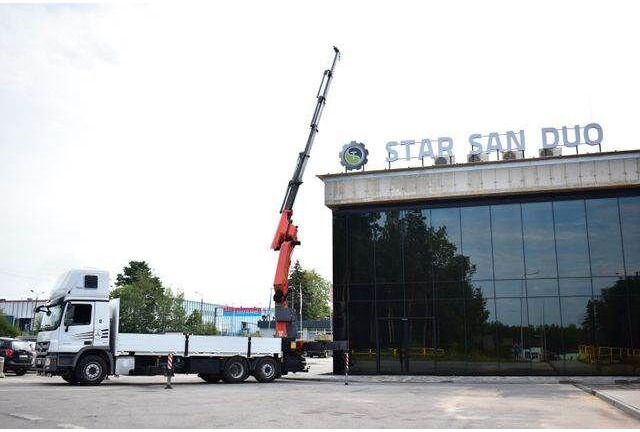 Mercedes-Benz ACTROS 2546 6x2 Palfinger PK 50002 EURO 5 Cran - Lastbil med lad, Lastbil med kran: billede 3 Mercedes-Benz ACTROS 2546 6x2 Palfinger PK 50002 EURO 5 Cran - Lastbil med lad, Lastbil med kran: billede 3