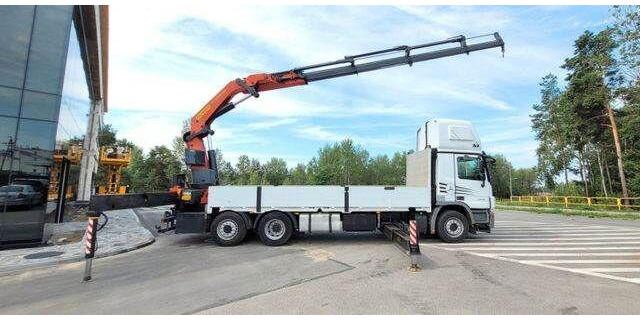 Mercedes-Benz ACTROS 2546 6x2 Palfinger PK 50002 EURO 5 Cran - Lastbil med lad, Lastbil med kran: billede 4 Mercedes-Benz ACTROS 2546 6x2 Palfinger PK 50002 EURO 5 Cran - Lastbil med lad, Lastbil med kran: billede 4
