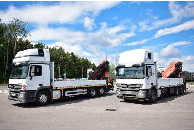 Mercedes-Benz ACTROS 2546 6x2 Palfinger PK 50002 EURO 5 Cran - Lastbil med lad, Lastbil med kran: billede 5 Mercedes-Benz ACTROS 2546 6x2 Palfinger PK 50002 EURO 5 Cran - Lastbil med lad, Lastbil med kran: billede 5