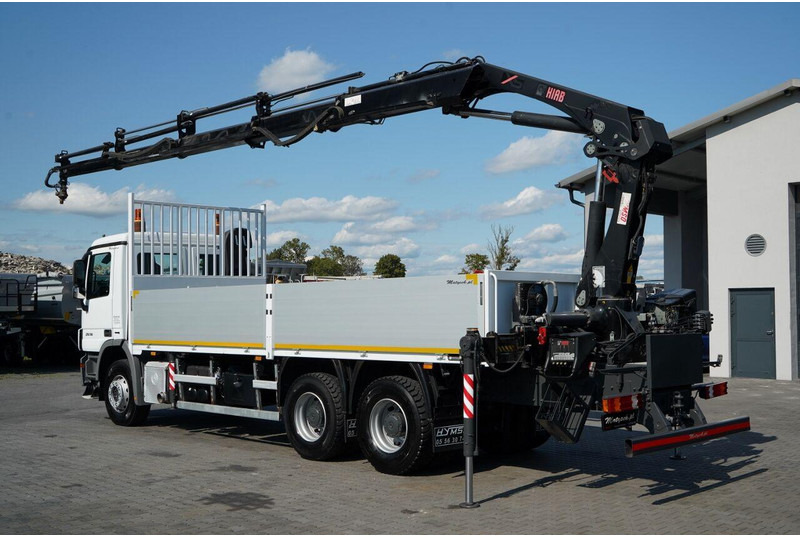 Mercedes-Benz ACTROS 2636 / 6x4 / SKRZYNIOWY 7 M + HDS HIAB -  WYSÓW 12,6 M / - Lastbil med lad, Lastbil med kran: billede 4 Mercedes-Benz ACTROS 2636 / 6x4 / SKRZYNIOWY 7 M + HDS HIAB -  WYSÓW 12,6 M / - Lastbil med lad, Lastbil med kran: billede 4