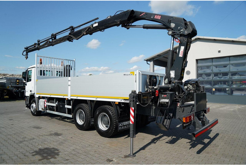 Mercedes-Benz ACTROS 2636 / 6x4 / SKRZYNIOWY 7 M + HDS HIAB -  WYSÓW 12,6 M / - Lastbil med lad, Lastbil med kran: billede 5 Mercedes-Benz ACTROS 2636 / 6x4 / SKRZYNIOWY 7 M + HDS HIAB -  WYSÓW 12,6 M / - Lastbil med lad, Lastbil med kran: billede 5