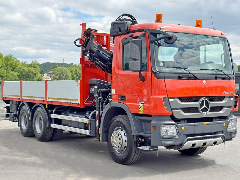 Mercedes-Benz ACTROS 2636 *HIAB 122 BS-2 HIDUO + FUNK/6x4 * TOP - Lastbil med lad, Lastbil med kran: billede 4 Mercedes-Benz ACTROS 2636 *HIAB 122 BS-2 HIDUO + FUNK/6x4 * TOP - Lastbil med lad, Lastbil med kran: billede 4