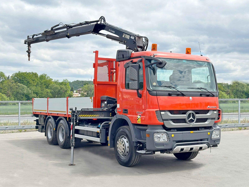 Mercedes-Benz ACTROS 2636 *HIAB 122 BS-2 HIDUO + FUNK/6x4 * TOP - Lastbil med lad, Lastbil med kran: billede 2 Mercedes-Benz ACTROS 2636 *HIAB 122 BS-2 HIDUO + FUNK/6x4 * TOP - Lastbil med lad, Lastbil med kran: billede 2