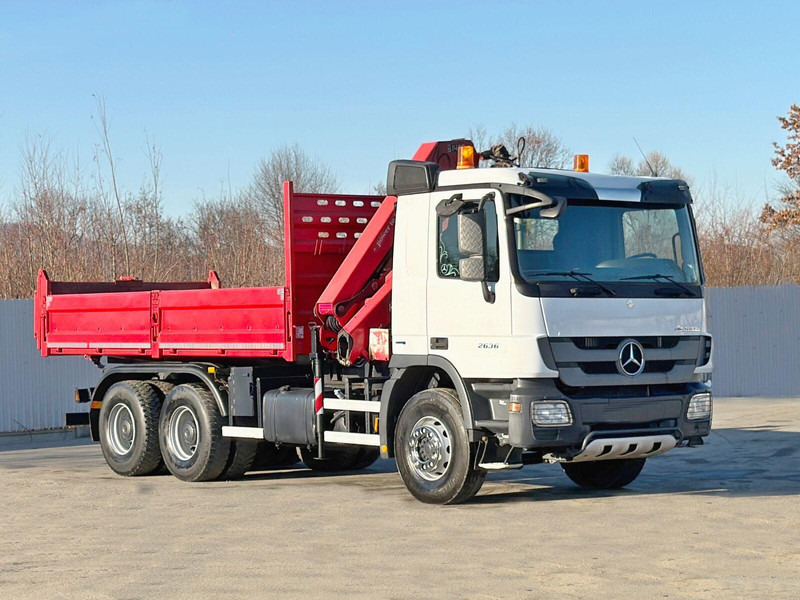 Mercedes-Benz ACTROS 2636* KIPPER 5,25 + BORDMATIC / 6x4 - Tipvogn lastbil, Lastbil med kran: billede 3 Mercedes-Benz ACTROS 2636* KIPPER 5,25 + BORDMATIC / 6x4 - Tipvogn lastbil, Lastbil med kran: billede 3