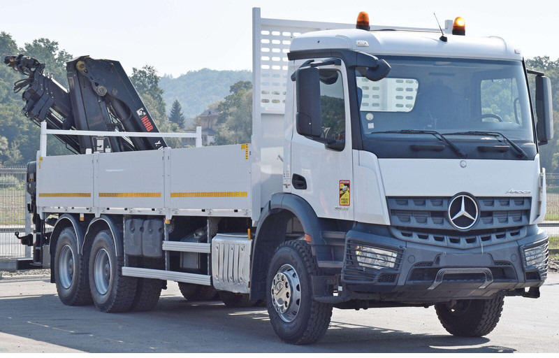 Mercedes-Benz ACTROS 2636 - Lastbil med lad, Lastbil med kran: billede 4 Mercedes-Benz ACTROS 2636 - Lastbil med lad, Lastbil med kran: billede 4