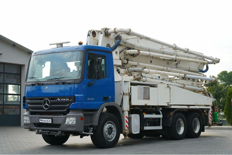Mercedes-Benz ACTROS 2636 / POMPA SERMAC 5Z37 / 37  METRÓW / STEROWANIE RADIOW - Betonpumpe: billede 1 Mercedes-Benz ACTROS 2636 / POMPA SERMAC 5Z37 / 37  METRÓW / STEROWANIE RADIOW - Betonpumpe: billede 1