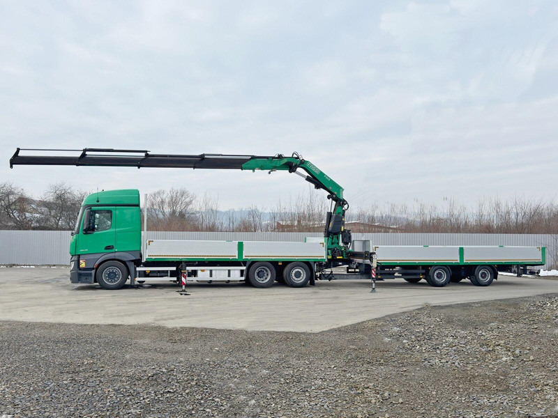 Mercedes-Benz ACTROS 2645 * FASSI F345.24 + FUNK + Anhänger - Lastbil med lad, Lastbil med kran: billede 5 Mercedes-Benz ACTROS 2645 * FASSI F345.24 + FUNK + Anhänger - Lastbil med lad, Lastbil med kran: billede 5