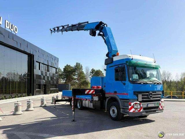 Mercedes-Benz ACTROS 2646L - Lastbil med lad, Lastbil med kran: billede 2 Mercedes-Benz ACTROS 2646L - Lastbil med lad, Lastbil med kran: billede 2
