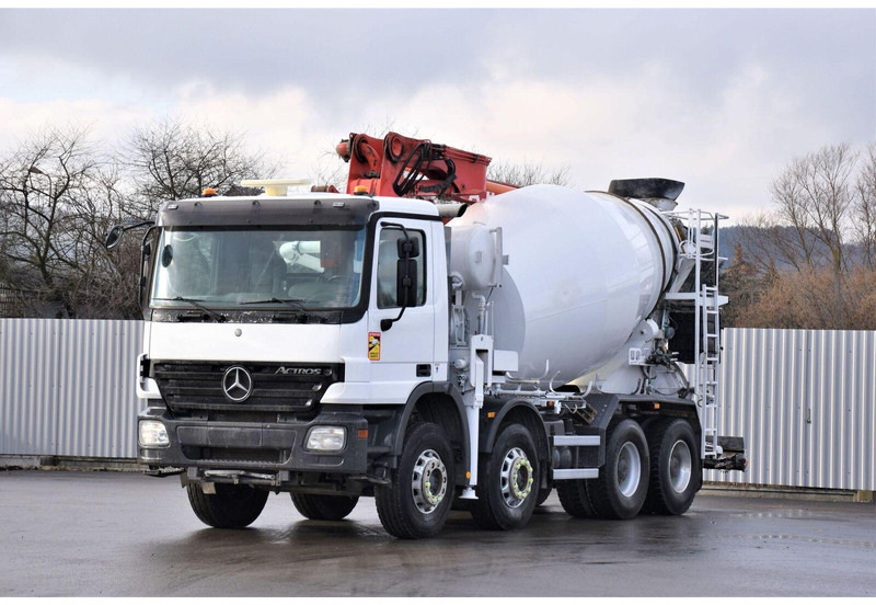 Mercedes-Benz ACTROS 3241* Betonpumpe 21m *8x4 * Top Zustand - Betonpumpe: billede 2 Mercedes-Benz ACTROS 3241* Betonpumpe 21m *8x4 * Top Zustand - Betonpumpe: billede 2