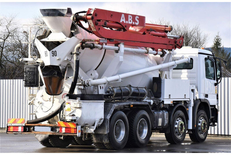 Mercedes-Benz ACTROS 3241* Betonpumpe 21m *8x4 * Top Zustand - Betonpumpe: billede 4 Mercedes-Benz ACTROS 3241* Betonpumpe 21m *8x4 * Top Zustand - Betonpumpe: billede 4